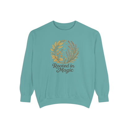 Rooted in Magic Unisex Garment-Dyed Sweatshirt