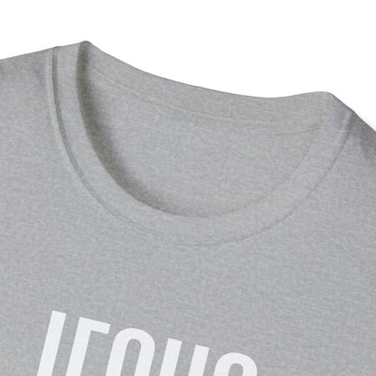 Jesus Cross T-Shirt — 'Jesus' Graphic Faith Tee for Christians