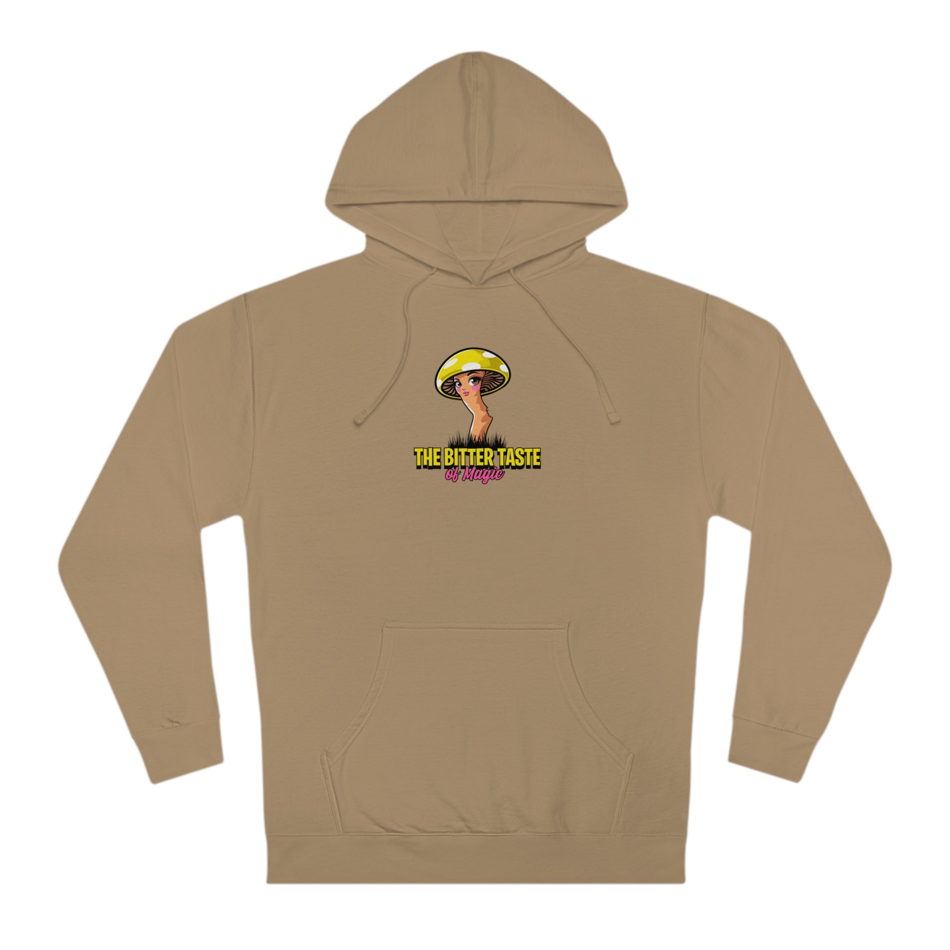 Hooded Sweatshirt: Bite Back Shroom Design - Psychonaut Swag