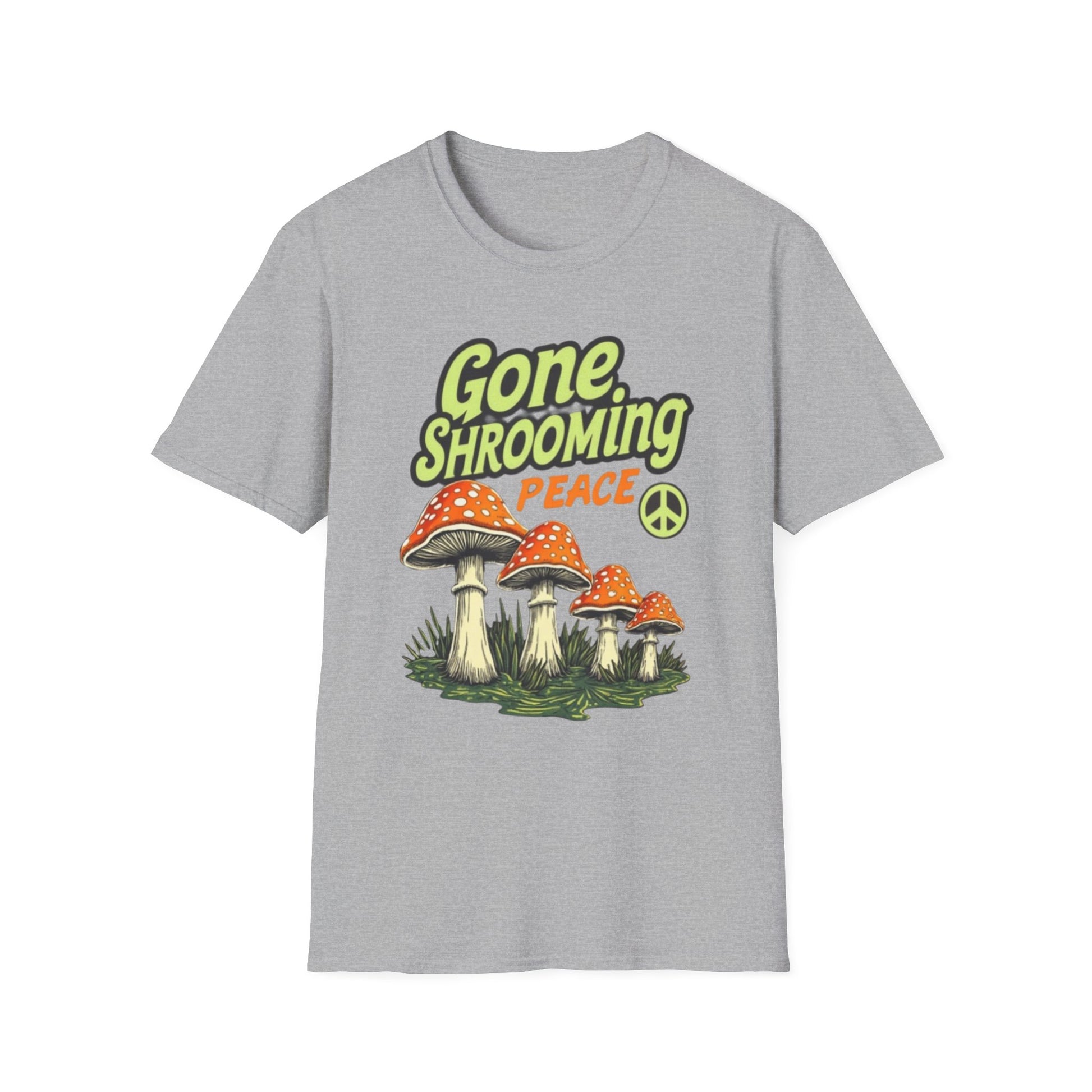 Gone Shrooming Unisex T-Shirt - Funny Mushroom Tee for Nature Lovers, Gift for Hikers, Campers, and Outdoor Enthusiasts - Psychonaut Swag