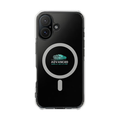 Advanced Mobile Detailing, Phone Case for Car Enthusiasts, Clear Protective Shell, Advanced Mobile Detailing, Customizable Gift, Stylish Phone Accessory