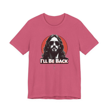 Jesus to return, 80’s retro Rocker T-Shirt, Casual Wear, Movie Quote Shirt, Gift for Fans, Unisex Top