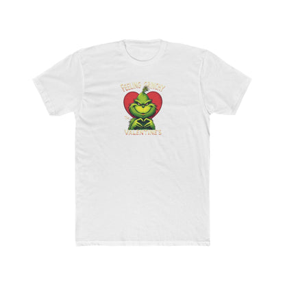 Grinch Heart Valentine T‑Shirt — "Feel My Heart" Holiday Tee