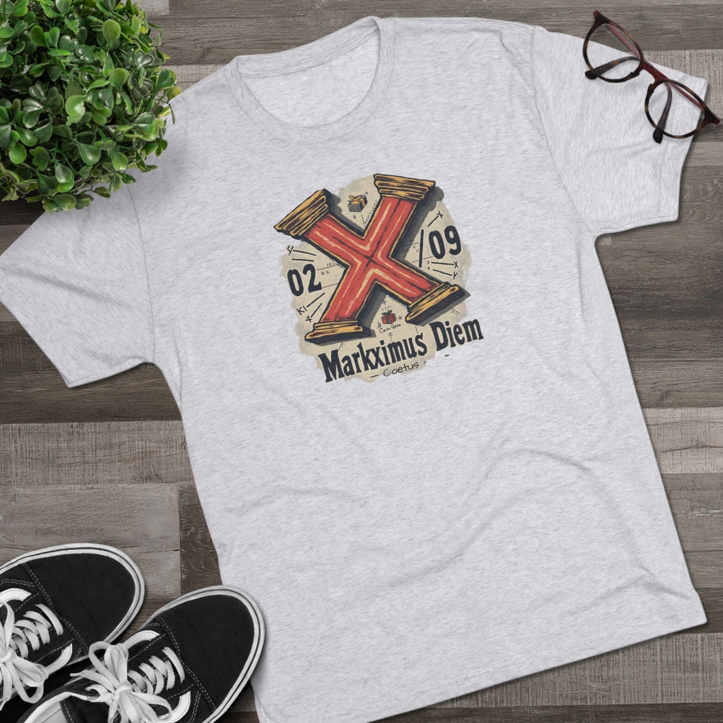 Markximus Diem Vintage Cross T-Shirt