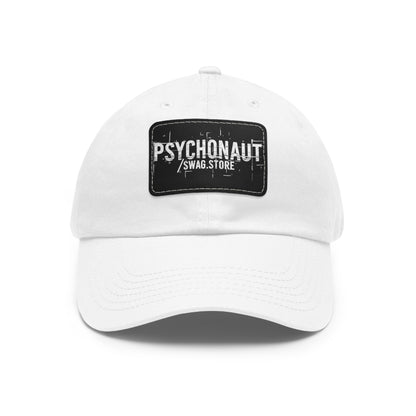 Stylish Dad Hat with Leather Patch - Perfect Gift for Dads, Casual Outings, Summer Days, Unique Accessories, Fashionable Headwear