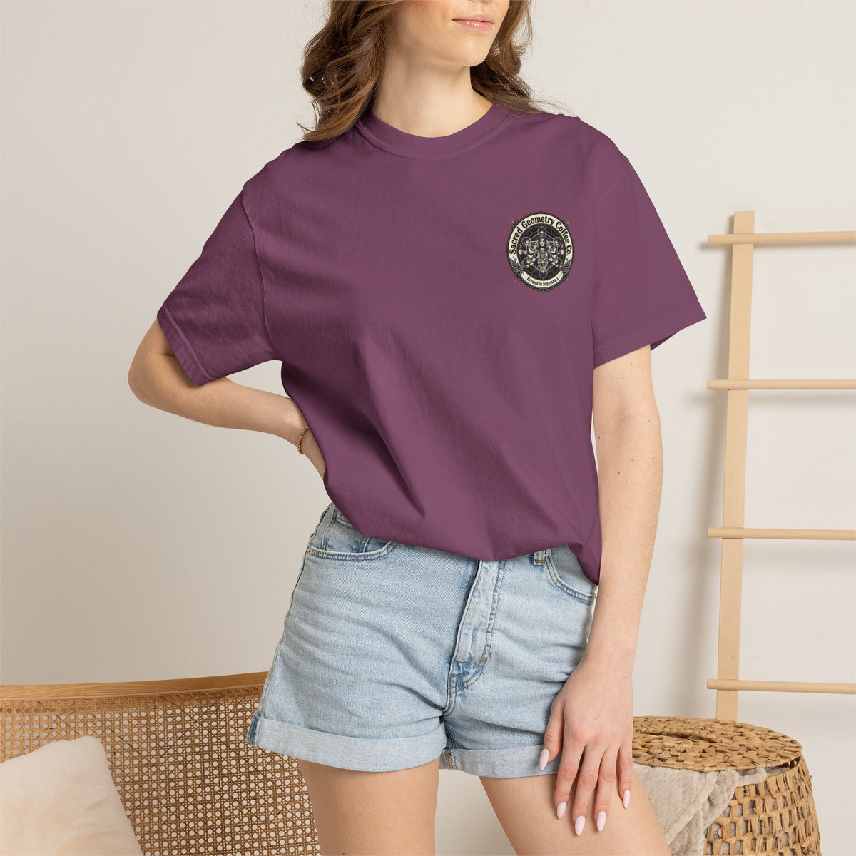 Sacred Geometry Coffee Tee — Mystic Brew Crewneck