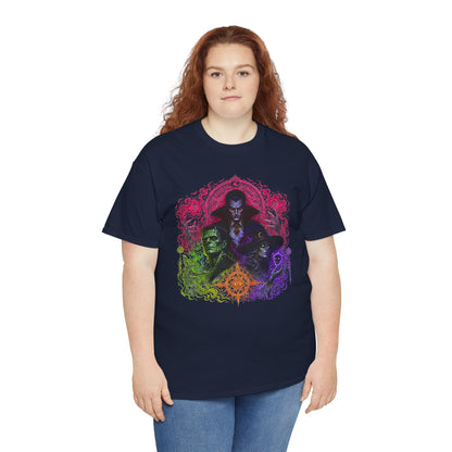 Mystic Vampire Trio T-Shirt — Gothic Horror Art Tee