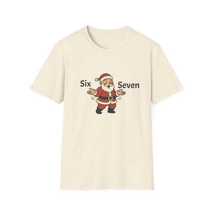 Santa Claus 'Six Seven' Christmas T-Shirt