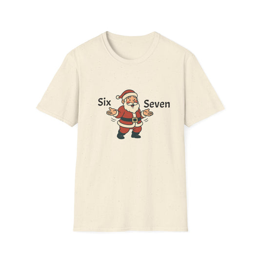 Santa Claus 'Six Seven' Christmas T-Shirt