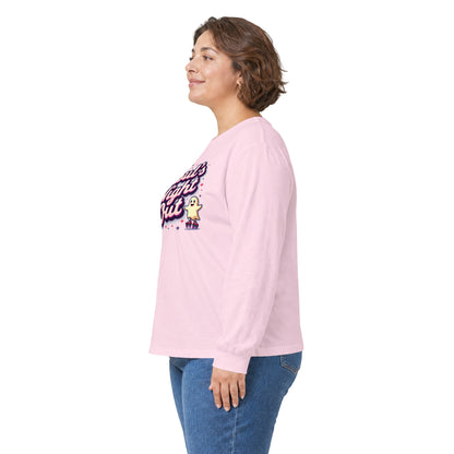 Ghoul's Night Out Long Sleeve Tee — Cute Halloween Ghost Graphic Shirt