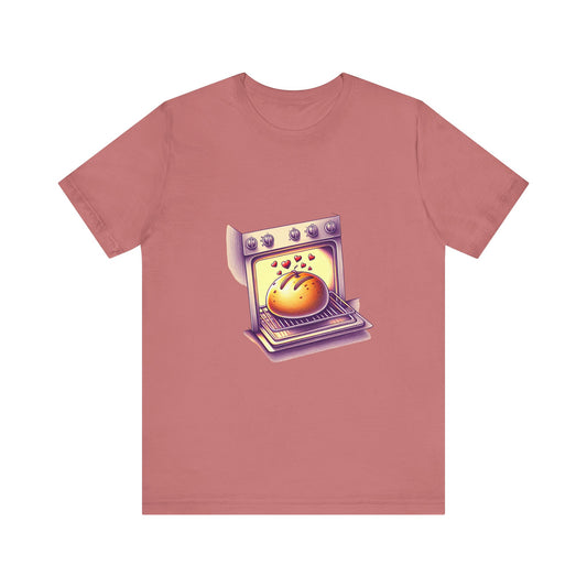 Bun in the oven tee, Unisex Jersey Short Sleeve Tee - Psychonaut Swag