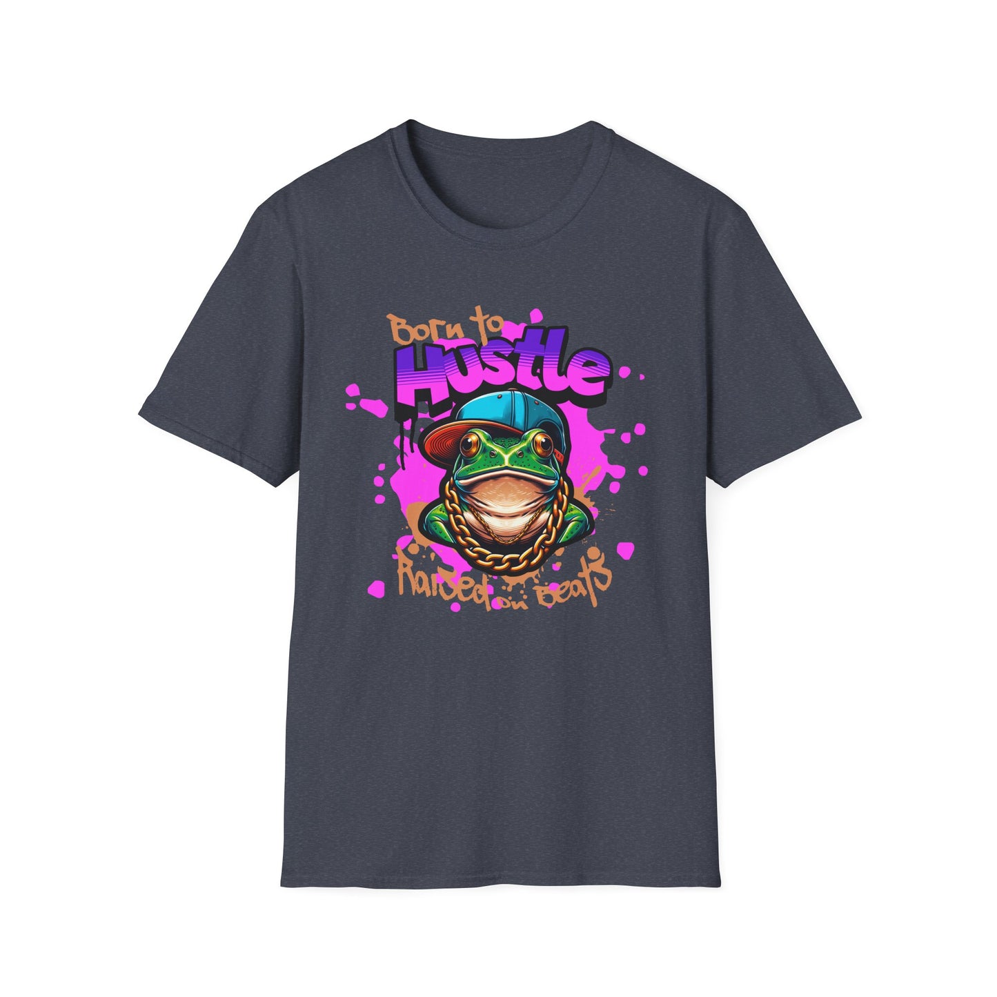 Hustle Frog, Unisex Softstyle T-Shirt