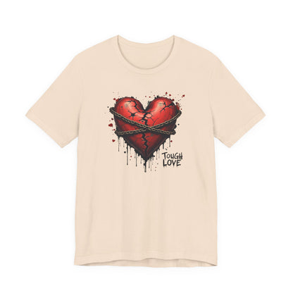 Broken Heart — 'Tough Love' Barbed Heart Graphic Tee