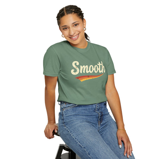 Smooth Tees - Vintage Unisex Garment-Dyed T-Shirt, Casual Wear, Unique Gift, Trendy Style, Everyday Comfort - Psychonaut Swag