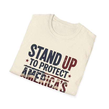 Stand Up to Protect America’s Border T-Shirt