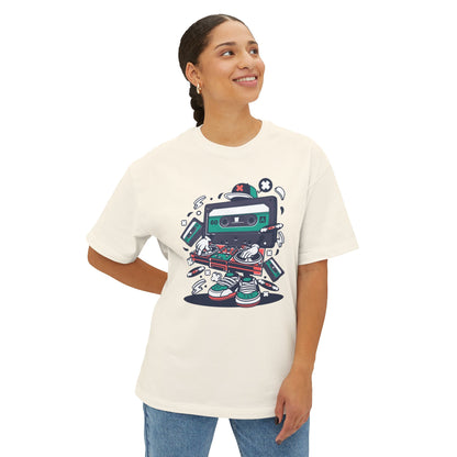 Retro Cassette Robot Tee