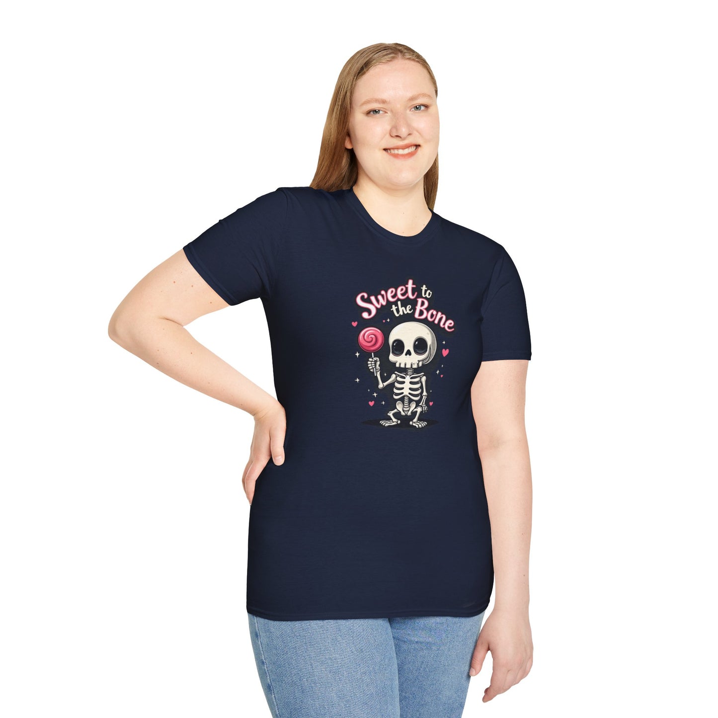 Sweet to the Bone T-Shirt — Cute Skeleton Candy Graphic Tee