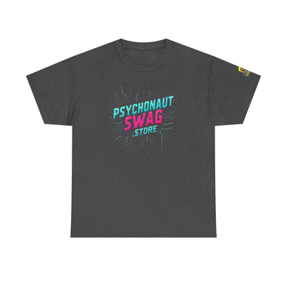 Psychonaut Swag, Human Billboard, Unisex Heavy Cotton Tee