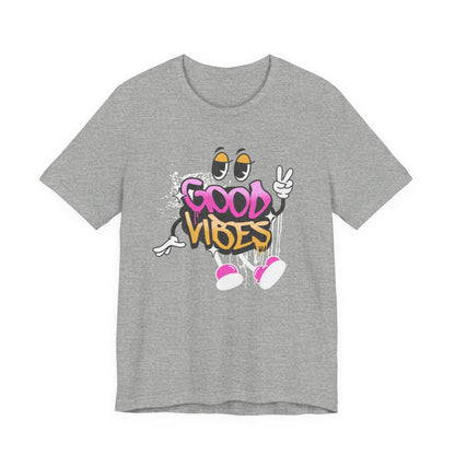 Good vibes Peeping, Unisex Jersey Short Sleeve Tee