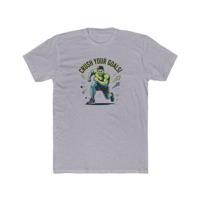 Crush Your Goals T-Shirt — Motivational Fitness Tee for Gym & Workout