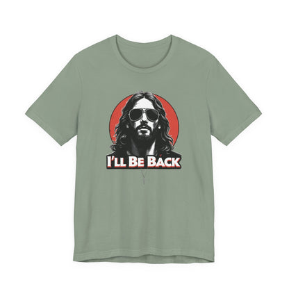 Jesus to return, 80’s retro Rocker T-Shirt, Casual Wear, Movie Quote Shirt, Gift for Fans, Unisex Top