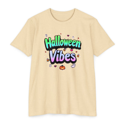 Halloween Vibes tee, Unisex T-Shirt, Spooky Graphic Tee, Fall Fashion, Halloween Costume, Casual Wear, Trick or Treat Shirt