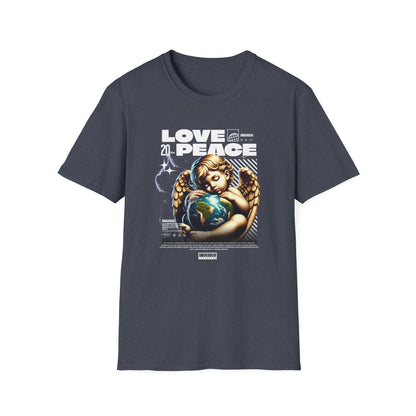 Love and Peace, Unisex Softstyle T-Shirt