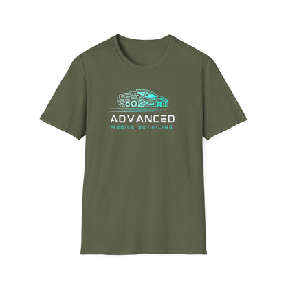 Advanced Mobile, classic tee, Unisex Softstyle T-Shirt - Perfect for Auto Lovers, Gifts, Mobile Detailing, Casual Wear, and Car Shows