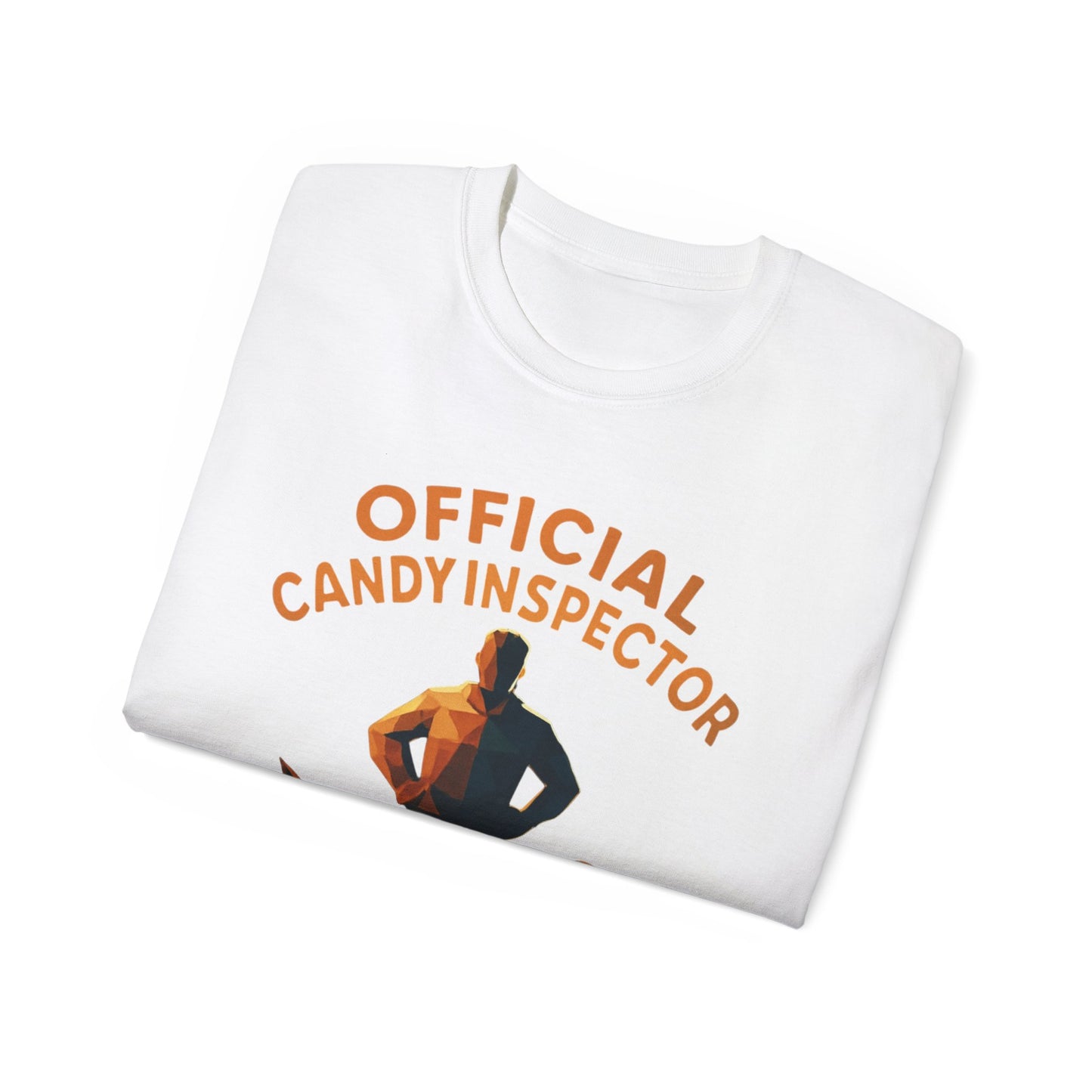 Official Candy Inspector Unisex Ultra Cotton Tee, Funny Gift, Halloween Tee, Party Shirt, Retro Style T-Shirt