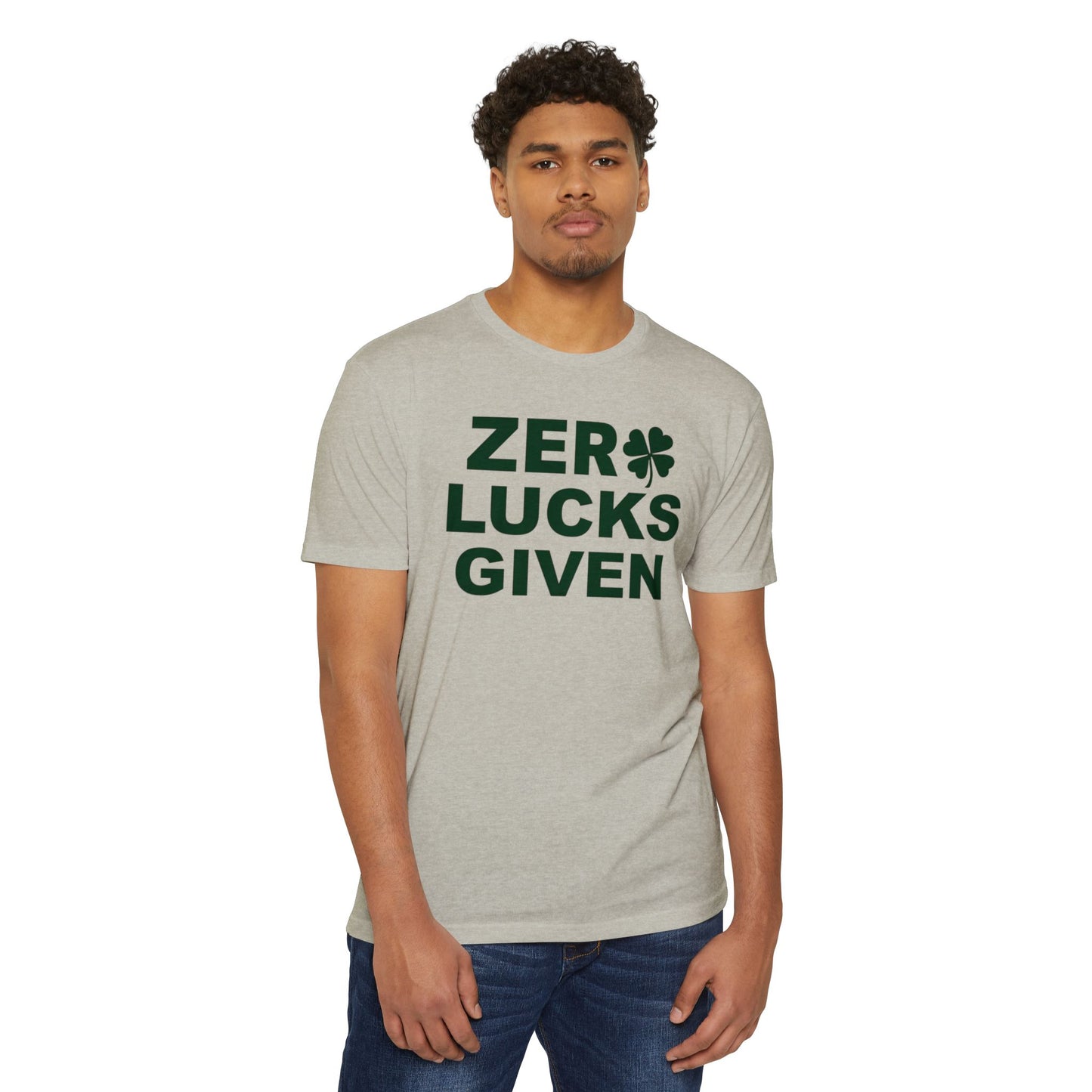 Zero Lucks Given, Unisex CVC Jersey T-shirt