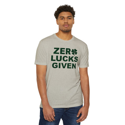 Zero Lucks Given, Unisex CVC Jersey T-shirt