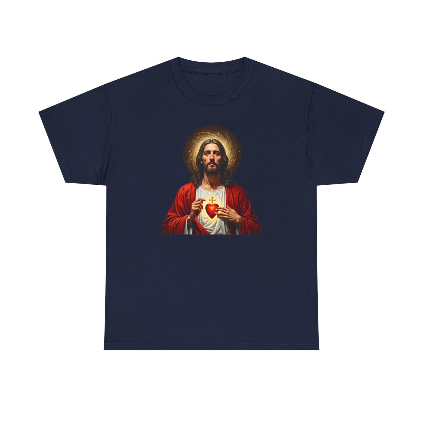 Sacred Heart Jesus T-Shirt — Vintage Religious Christian Tee