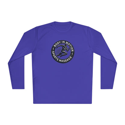 Sports Massage Long Sleeve Tee — "Body in Motion" Athletic Therapy Shirt