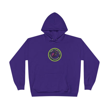Sports Massage, Logo Hoodie — 'Run Fast' Athletic Pullover