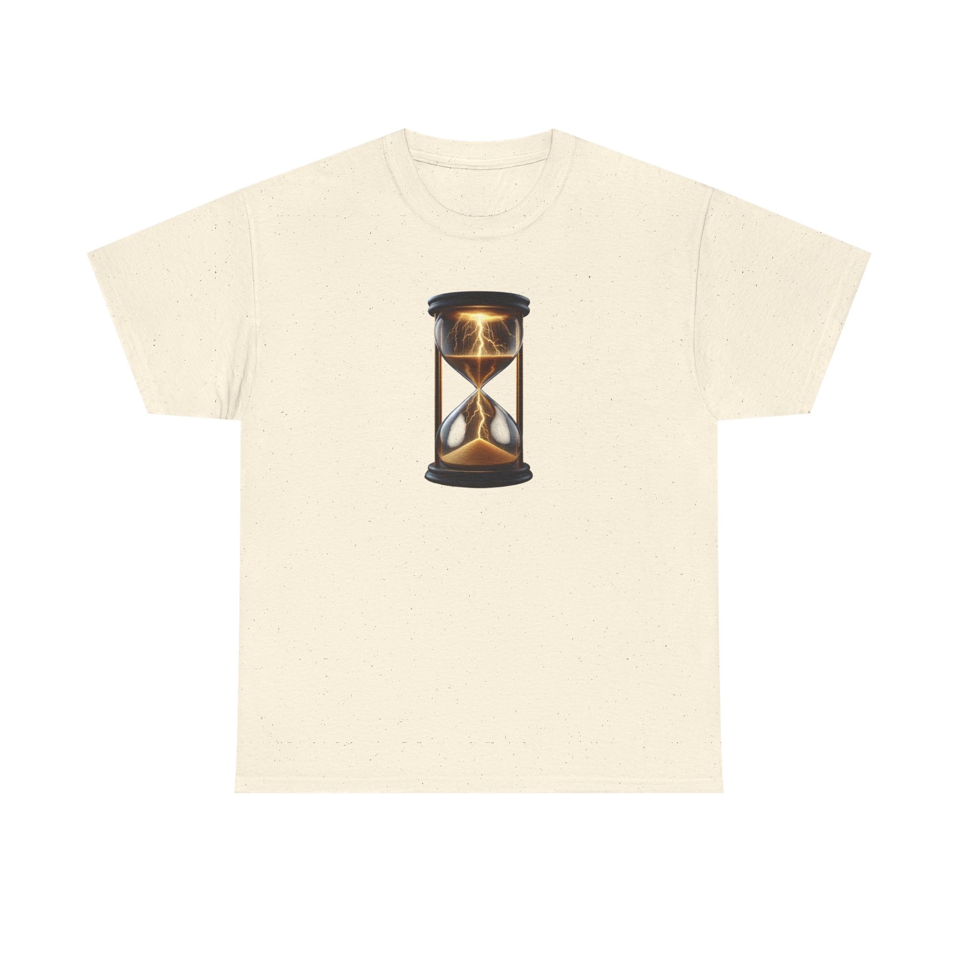 Static Time, Unisex Heavy Cotton Tee - Psychonaut Swag