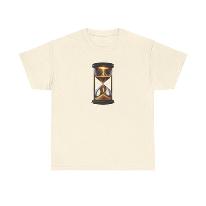 Static Time, Unisex Heavy Cotton Tee - Psychonaut Swag