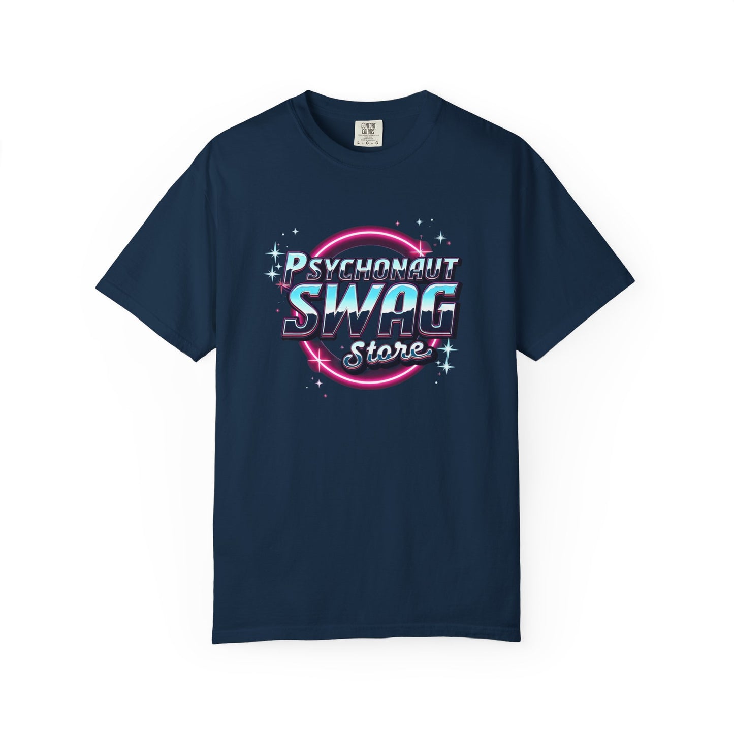 Retro 'Psychonaut SWAG Store' Graphic T-Shirt