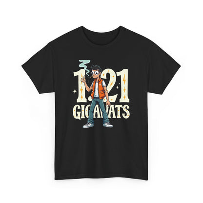 Gigawatts of Power,  Unisex Heavy Cotton Tee, Graphic Shirt, Retro Tee, Casual Wear, Geek Fashion, Fun Gift - Psychonaut Swag