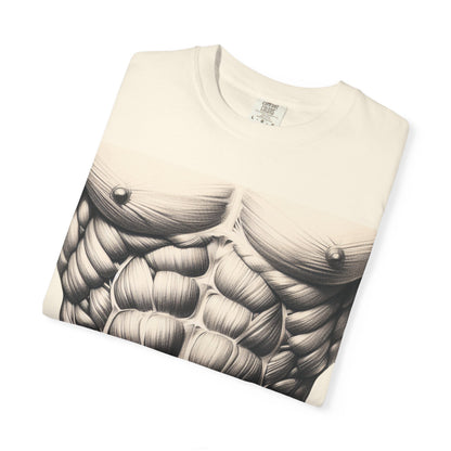 Built different, 12-pack abs, Unisex Garment-Dyed T-shirt - Psychonaut Swag