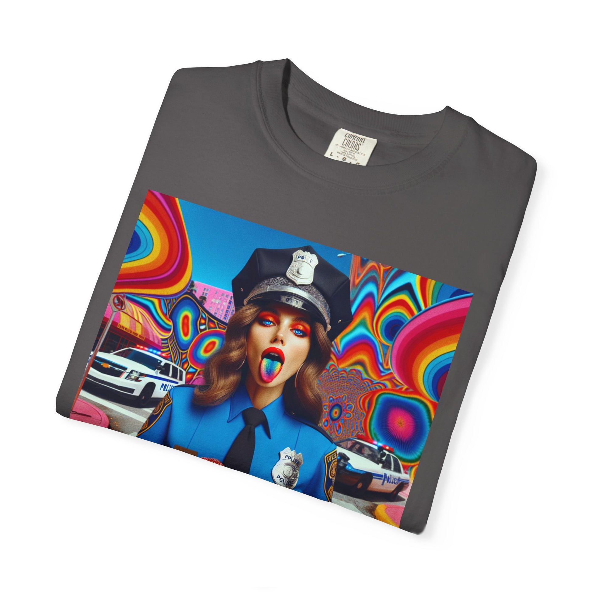 Holding, Unisex Garment-Dyed T-shirt - Psychonaut Swag