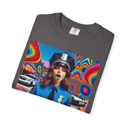 Holding, Unisex Garment-Dyed T-shirt - Psychonaut Swag