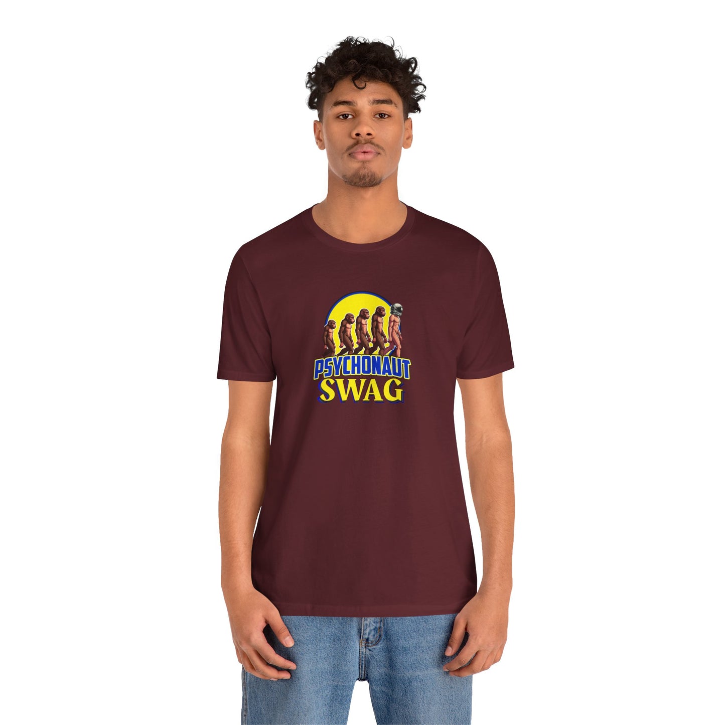 Psychonaut Swag, Small Biz Swag | Unisex Jersey Short Sleeve Shirt, Car Enthusiast Apparel, Gift for Him, Auto Detailing Tee, Casual Wear