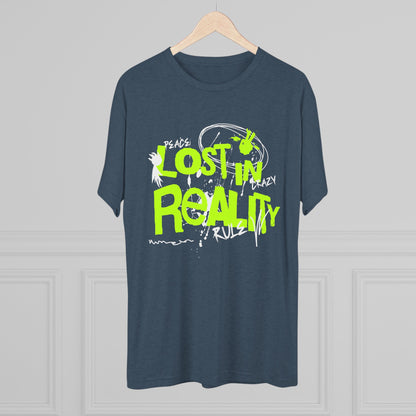 Lost in Reality, Unisex Tri-Blend Crew Tee
