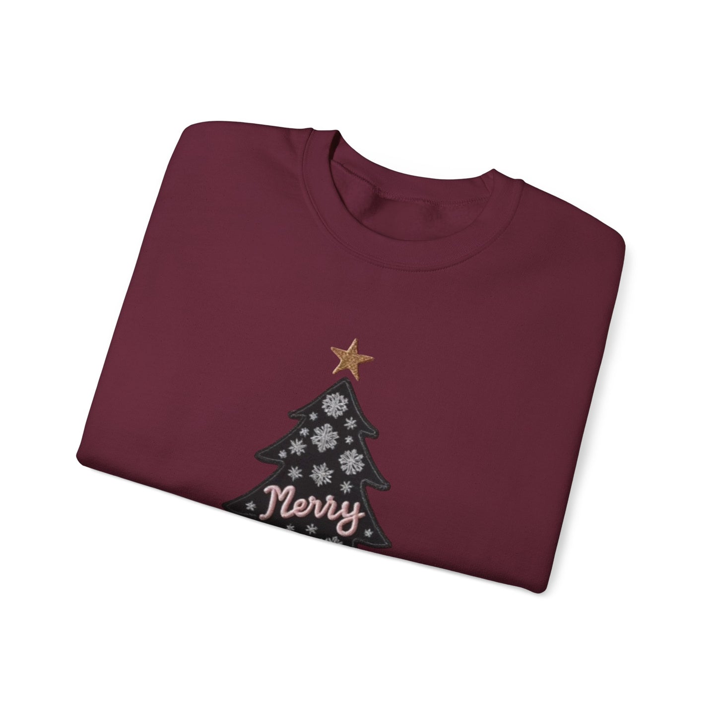 Merry Tree, Christmas sweatshirt, Unisex Heavy Blend™ Crewneck Sweatshirt
