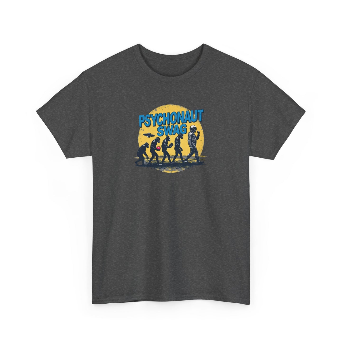 Psychonaut Swag Style Unisex Heavy Cotton Tee, Graphic Tee, Casual Wear, Gift Idea, Summer Fashion, Festival Outfit