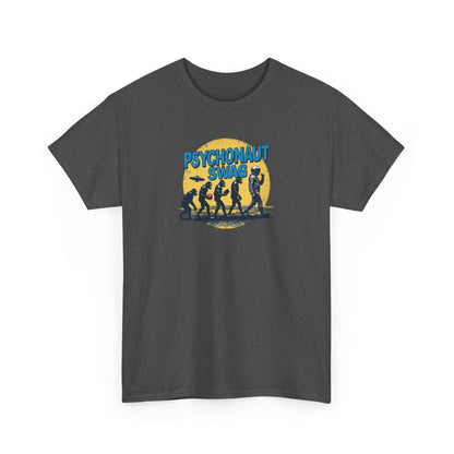 Psychonaut Swag Style Unisex Heavy Cotton Tee, Graphic Tee, Casual Wear, Gift Idea, Summer Fashion, Festival Outfit