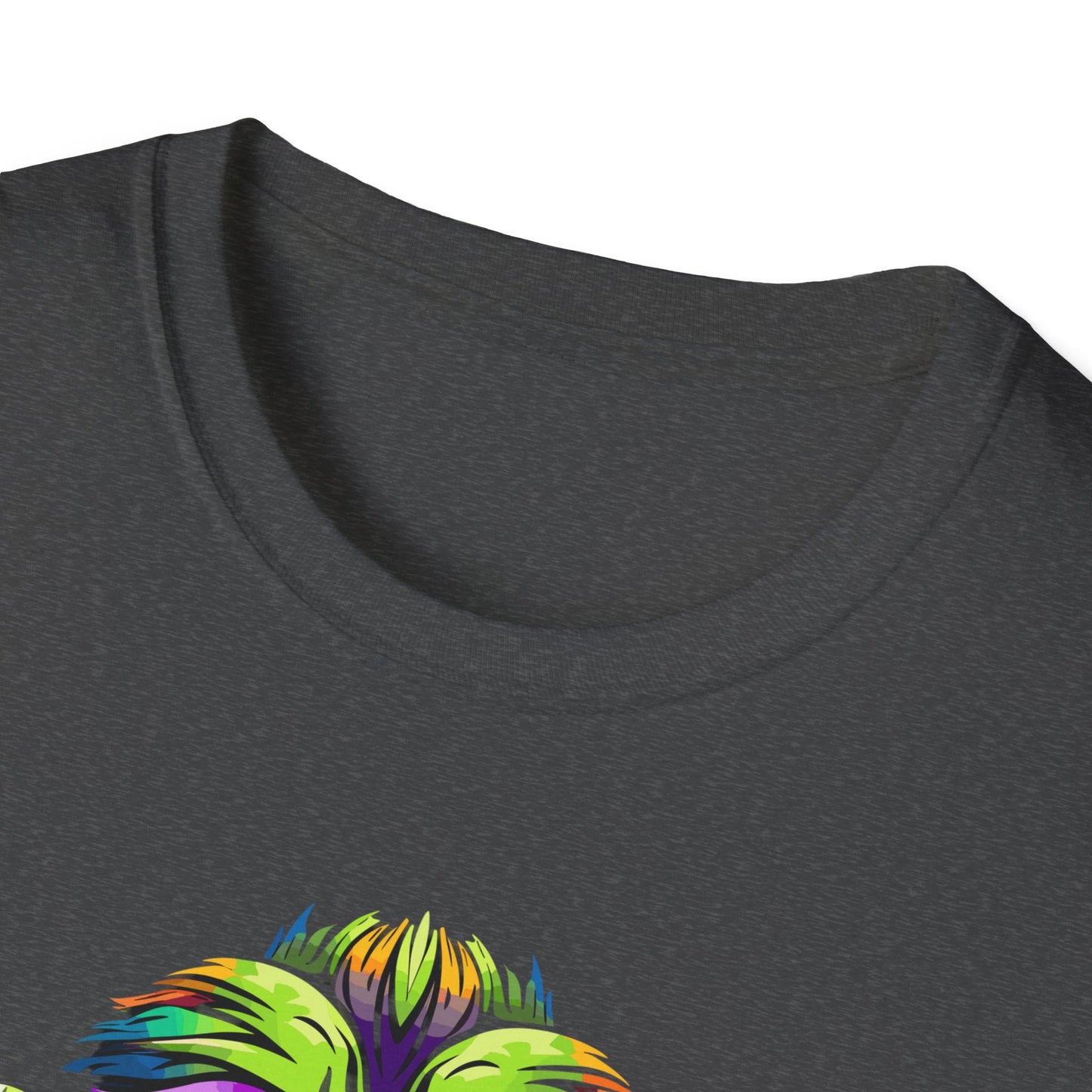 Stoned Ape, Psychedelic Unisex Softstyle T-Shirt