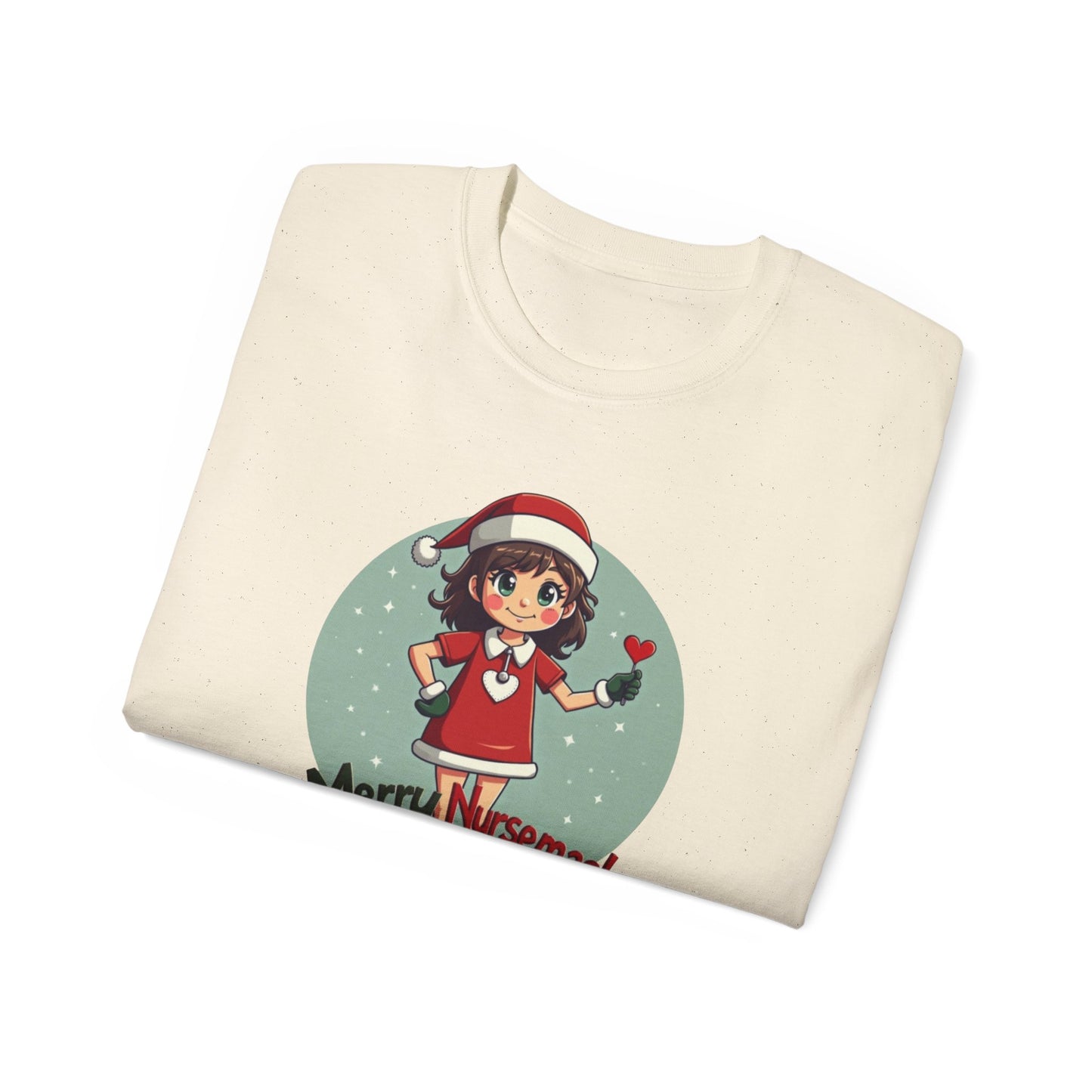 Nurse Christmas Tee — "Merry Nursemas!" Holiday Nurse T-Shirt
