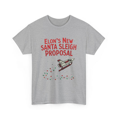 New Santa Sleigh Proposal T-Shirt