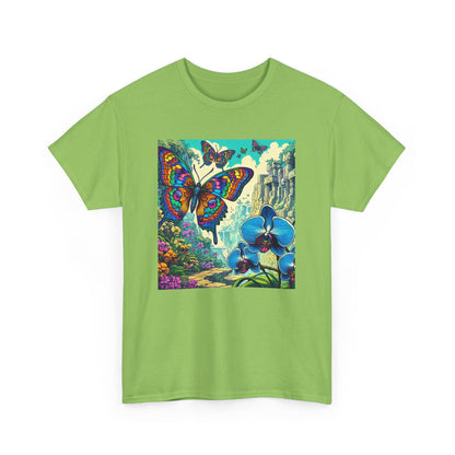 Butterfly Orchid, Unisex Heavy Cotton Tee - Psychonaut Swag